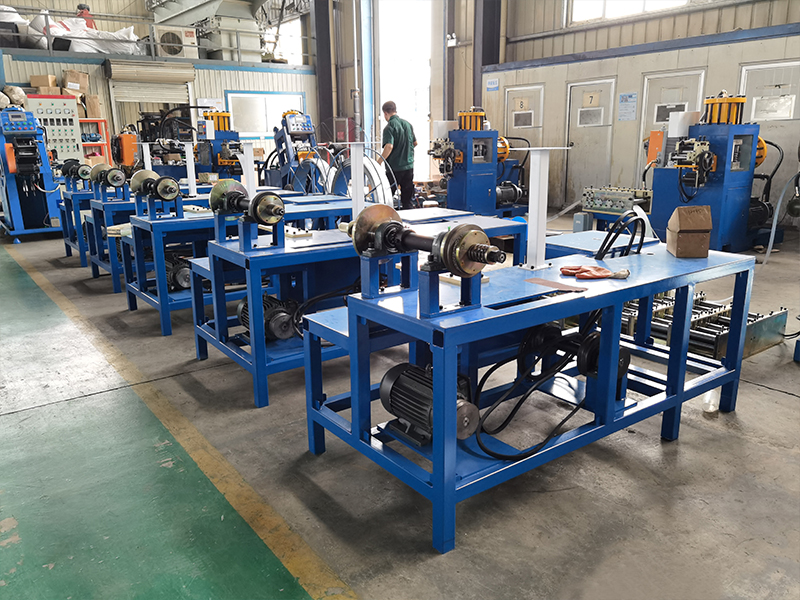 Assembly Of Nail Making Equipment