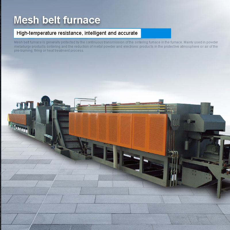 Mesh belt furnace